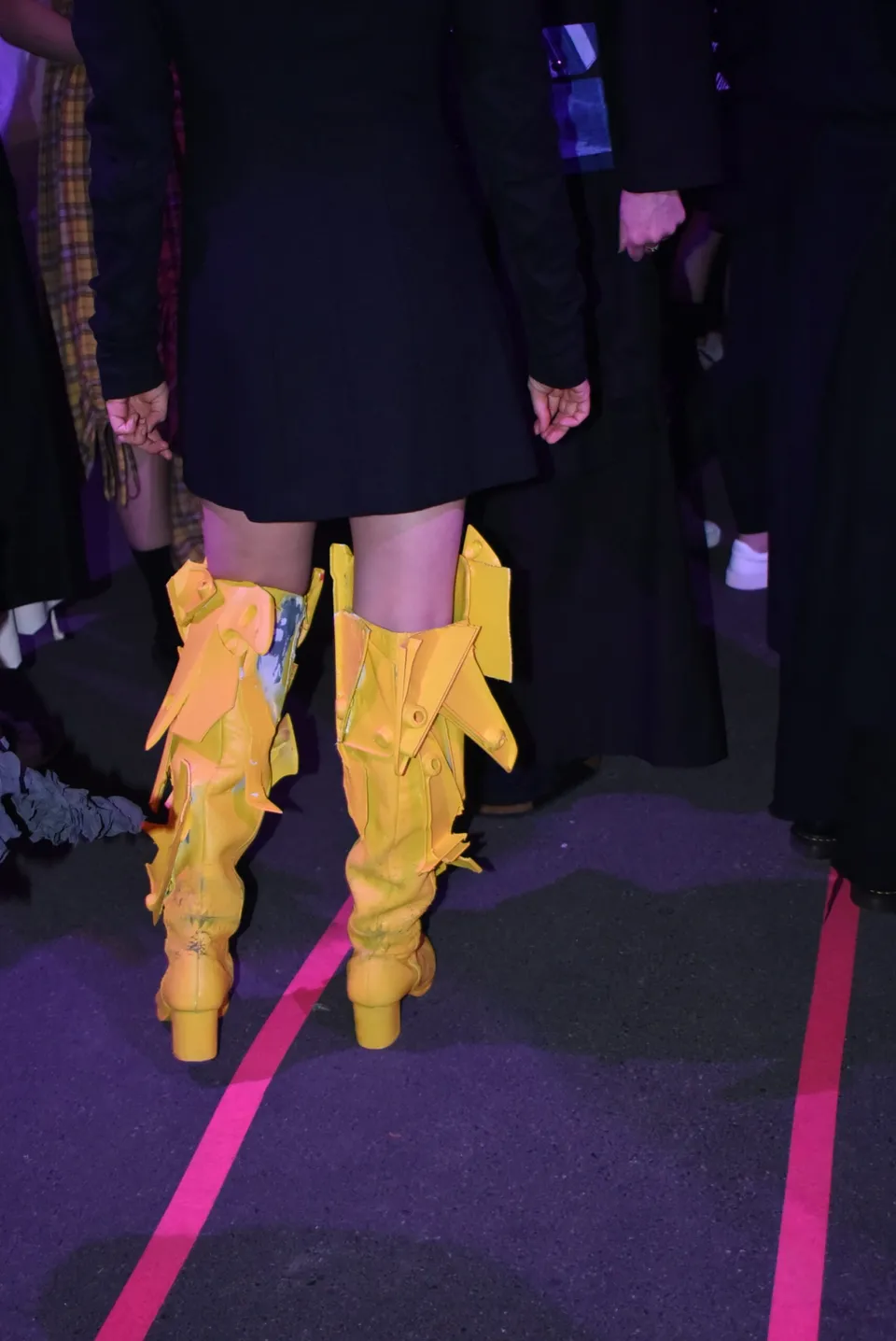 Backstage at iD